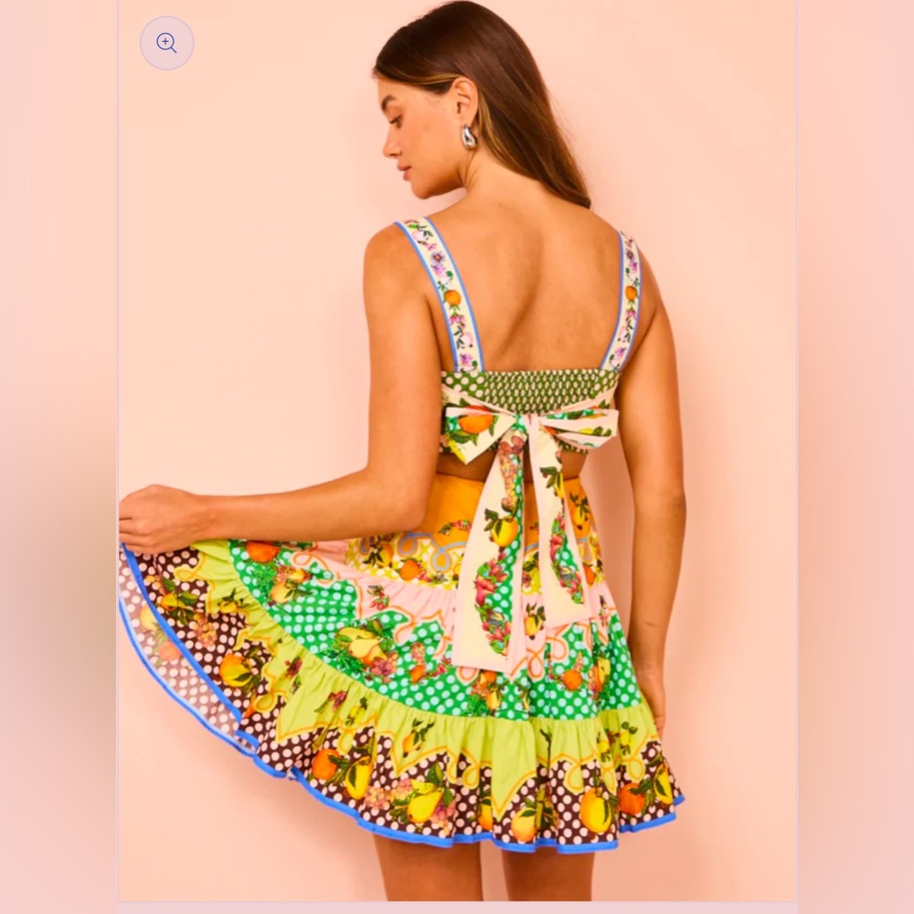 Alemais Lemonis Cut out mini dress! NWT!